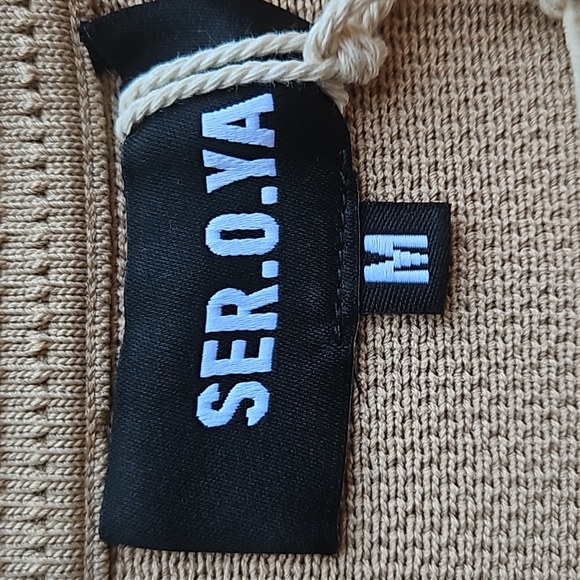 SER.O.YA Revolve Tan Julie Mini Skirt M NWT - Picture 6 of 8